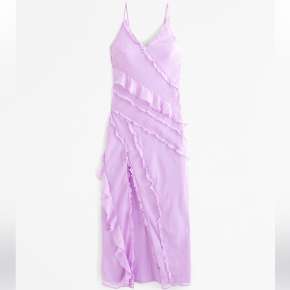 Abercrombie & Fitch Lavender Maxi Dress